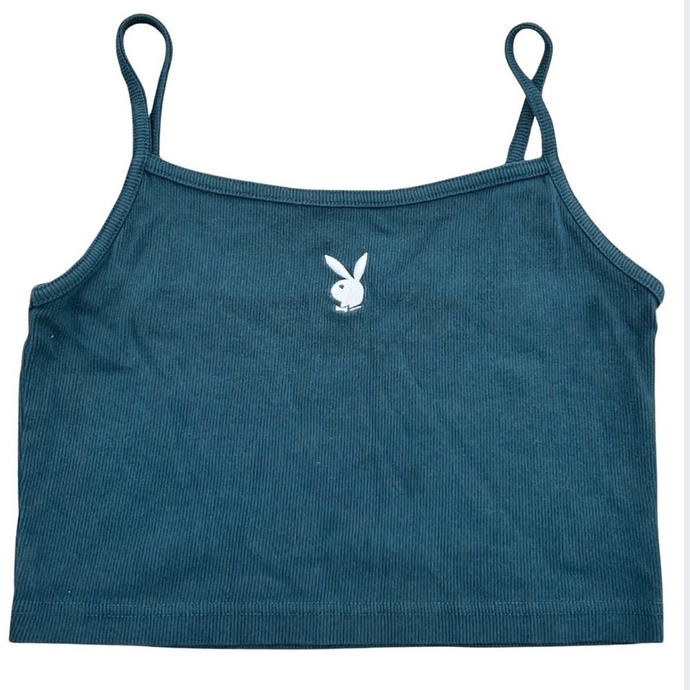 PLAYBOY by PacSun Teal Y2K Tank - Picture 2 of 7